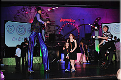 From the dance floor